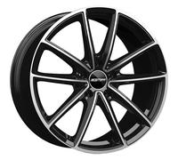 CERCHIO IN LEGA GMP TITAN PER PORSCHE CAYMAN GT4 10.5X20 5X130 BLACK DIAMON UKU