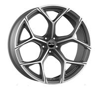CERCHIO IN LEGA GMP ULTRIVITY PER BMW XM 11.5X23 5X120 MATT ANTHRACITE DIAM PML