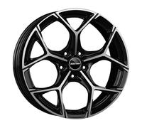CERCHIO IN LEGA GMP ULTRIVITY X PER JEEP RENEGADE 4XE 8X19 5X110 BLACK DIAMOND