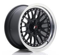 Cerchio in Lega Japan Racing JR10 15x8 ET20 4x100/108 Nero Opaco Canale Spazzo.