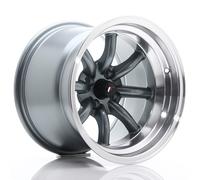 Cerchio in Lega Japan Racing JR19 15x10,5 ET-32 4x100 Canna di Fucile JR Wheels