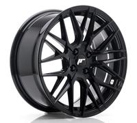 Cerchio in Lega Japan Racing JR28 17x8 ET40 4x100 Nero Lucido - Ruote JR Wheels