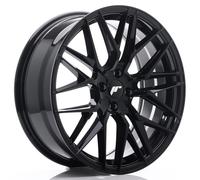 Cerchio in Lega Japan Racing JR28 18x7,5 ET40 4x100 Nero Lucido Ruote JR Wheels
