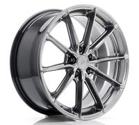 Cerchio in Lega Japan Racing JR37 18x8 ET35 5x112 Hyper Nero - Ruote JR Wheels -