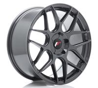 Cerchio in lega JR JR18 da 8,5X18 Pollici ET41 Foratura 5x112 Hyper Gray