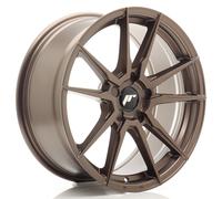 Cerchio in lega JR JR21 da 8X18 Pollici ET36 Foratura 5x112 Bronze