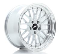 Cerchio in Lega JR Wheels JR23 18x9,5 ET35 5x120 Hyper Silver w/ Machined Lip