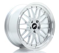 Cerchio in Lega JR Wheels JR23 19x9,5 ET41 5x120 Hyper Grigio Lip Spazzolato