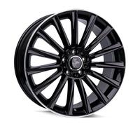 Keskin KT18 7JX17 5/112 ET38 66.6 Black Lip Polish Cerchio in lega