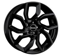 CERCHIO IN LEGA MAK APOLLO PER PEUGEOT 5008 7.5X18 5X108 GLOSS BLACK N5C