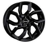 CERCHIO IN LEGA MAK APOLLO PER OPEL ASTRA 6.5X16 5X108 GLOSS BLACK X6L