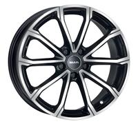 CERCHIO IN LEGA MAK DAVINCI PER MG MG4 6.5X16 5X112 BLACK MIRROR 6JO