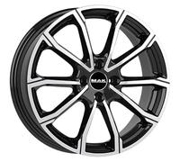 CERCHIO IN LEGA MAK DAVINCI PER JEEP AVENGER 7X17 4X108 BLACK MIRROR R7R