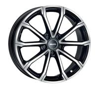 CERCHIO IN LEGA MAK DAVINCI PER BMW X2 8X19 5X112 BLACK MIRROR UZX