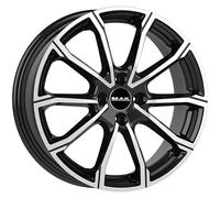 CERCHIO IN LEGA MAK DAVINCI PER FORD FIESTA 6.5X16 4X108 BLACK MIRROR H89