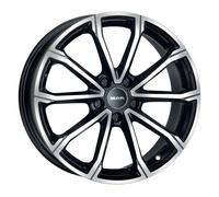 CERCHIO IN LEGA MAK DAVINCI PER RENAULT SYMBIOZ RJB 2024 7X18 5X114,3 BLACK QYS