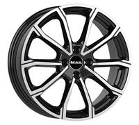 CERCHIO IN LEGA MAK DAVINCI PER SKODA CITIGO 6X16 4X100 BLACK MIRROR QQT
