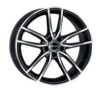 CERCHIO IN LEGA MAK EVO PER AUDI A6 8X18 5X112 BLACK MIRROR 8OM