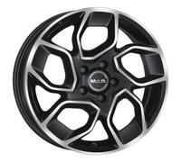 CERCHIO IN LEGA MAK EXPRESS PER OPEL ZAFIRA LIFE 6.5X16 5X108 BLACK MIRROR KM0
