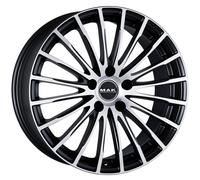 Cerchio in Lega MAK FATALE 17x7,5 ET35 5x110 Ice Black