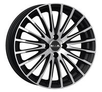 CERCHIO IN LEGA MAK FATALE PER FIAT ABARTH 500 7X17 4X098 ICE BLACK JRM