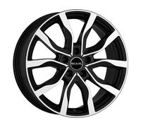 CERCHIO IN LEGA MAK HIGHLANDS PER LAND ROVER 7x17 5x114,3 BLACK MIRROR XQP