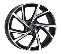 CERCHIO IN LEGA MAK KASSEL PER MAZDA RX-8 8X19 5X114,3 BLACK MIRROR 2IQ
