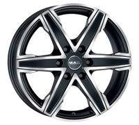 CERCHIO IN LEGA MAK KING6 PER RENAULT 8x18 6x114,3 ICE BLACK W2V