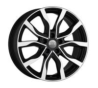 CERCHIO IN LEGA MAK KOLN PER AUDI A5 CABRIOLET 8X17 5X112 BLACK MIRROR MD2