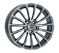 CERCHIO IN LEGA MAK KOMET PER AUDI A4 AVANT 7.5X17 5X112 GUN MET-MIRROR FACE O2X
