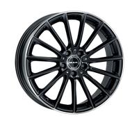 Cerchio in Lega MAK KOMET 18x9 ET33 5x112 Gloss Black Mirror Ring