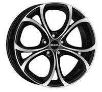 Cerchio in Lega MAK LARIO 20x9 ET29 5x110 Black Mirror