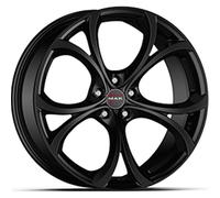 CERCHIO IN LEGA MAK LARIO PER FIAT 500X 7.5X17 5X110 GLOSS BLACK 7GH
