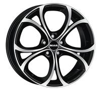 CERCHIO IN LEGA MAK LARIO PER ALFA ROMEO SPIDER 8X18 5X110 BLACK MIRROR IS5