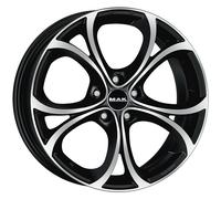 Cerchio in Lega MAK LARIO 19x9,5 ET42 5x110 Black Mirror