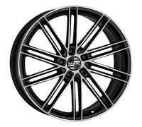 CERCHIO IN LEGA MAK LEIPZIG PER PORSCHE PANAMERA HYBRID 9X20 5X130 BLACK MI FH1