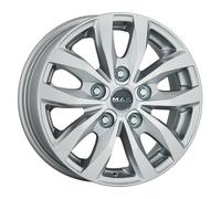 CERCHIO IN LEGA MAK LOAD 5 PER CITROEN - DS JUMPER LIGHT 6.5X15 5X118 SILVE PBP