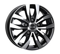 CERCHIO IN LEGA MAK LOAD 5 PER FIAT TALENTO M1 6.5X16 5X114,3 BLACK MIRROR NP8