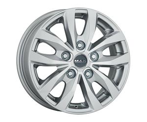 CERCHIO IN LEGA MAK LOAD 5 PER NISSAN INTERSTAR M1 7X17 5X130 SILVER U98