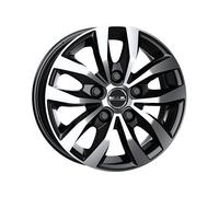 Cerchio in lega MAK LOAD5 16X6,5 ET45 5x114,3 Black Mirror