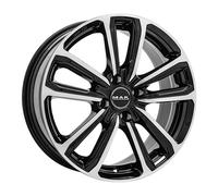 Cerchio in Lega MAK MAGMA 17x7 ET32 4x108 Black Mirror