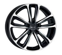 CERCHIO IN LEGA MAK MAGMA PER OPEL 7.5x17 5x110 BLACK MIRROR W56