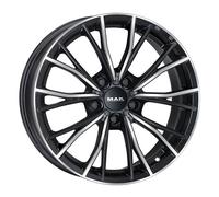 Cerchio in Lega MAK MARK 20x8 ET51 5x112 Black Mirror