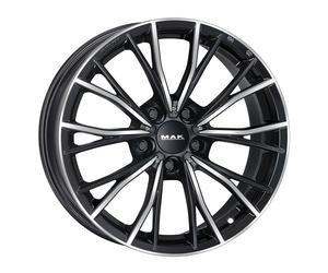 CERCHIO IN LEGA MAK MARK PER VOLKSWAGEN TOUAREG 9X18 5X112 BLACK MIRROR RAE