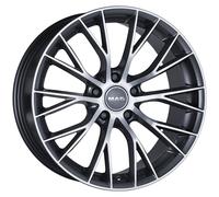 Cerchio in Lega MAK MUNCHEN 18x8 ET42 5x108 Gun Metal Mirror Face