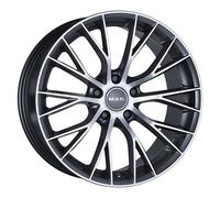 CERCHIO IN LEGA MAK MUNCHEN PER BMW SERIE 7 8.5X20 5X120 GUN MET-MIRROR FACE JAG