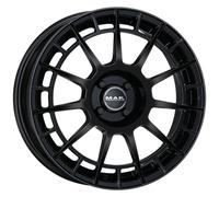 CERCHIO IN LEGA MAK NTT PER FIAT PANDA 7X17 4X098 GLOSS BLACK T8T