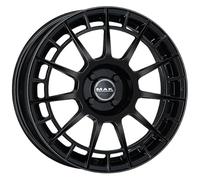 CERCHIO IN LEGA MAK NTT PER FORD FIESTA ST 7X17 4X108 GLOSS BLACK PNH