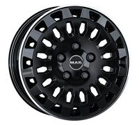 Cerchio in lega MAK OVERLAND 17X7 ET51 5x120 Gloss Black Mirror Ring