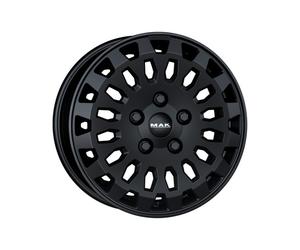 CERCHIO IN LEGA MAK OVERLAND PER OPEL COMBO M1 7X17 5X108 MATT BLACK 5S0